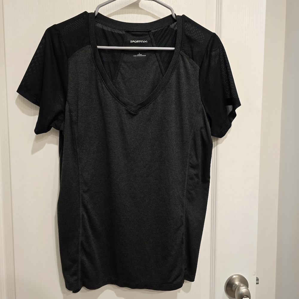 Sport-Tek Ladies V-neck Tee